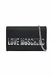 Love Moschino Galv.Nikel 00B Tasche Pu Grs Schwarz G.NIKEL One Size, 00b - Schwarz G.nikel, Einheitsgröße