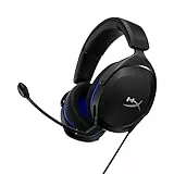 HyperX Cloud Stinger 2 Core Gaming-Headset für PlayStation, Over-Ear, 40mm-Treiber, Geräuschunterdrückendes Mikrofon, 3,5-mm-Klinke, Leichtes, Komfortables und Robustes Headset, Schwarz