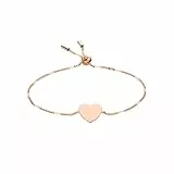 Fossil Armband Für Frauen Classics, Min.Innere Länge:165mm Rose Gold Edelstahl Armband, JF02965791