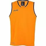 Spalding Herren Move Tank Top, Dark orange/Schwarz, 3XL