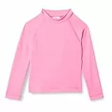 Amazon Essentials Langärmeliges Rashguard-T-Shirt für Mädchen, Hot Pink, Größe L