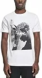Mister Tee Herren T Shirt Kurzarm 2Pac F*ck The World T-Shirt Kurzarm, Weiß, L