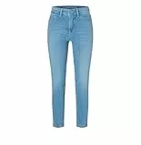 Mac - Damen 5-Pocket Jeans, Dream CHIC (5471-90-0355L), Größe:W38, Länge:L27, Farbe:Classy Grey Blue wash (D451)