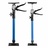 Deckenstützen, 2er Set Deckenstütze Montagestütze 40 kg Tragkraft Einhandstütze Teleskopstütze Dehnen 50-115 cm Zargenspanner Türzargenspanner Zur Unterstützung von Türzargen Schränken (50-115 cm)