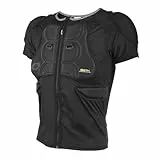 O'NEAL | Protektoren-Jacke | Motocross Enduro Motorrad | Bequeme Protektorenjacke, 4-Wege-Stretch-Mesh/Lycra, aus Polyurethan-Schaum | BP Protector Sleeve | Erwachsene | Schwarz | Größe XL