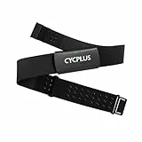 CYCPLUS H2Pro Brustgurt Pulsmesser, Bluetooth & ANT+ HR-Sensor Fitness Zubehör mit 500h Batterielaufzeit, IPX7 Wasserdicht & Staubdicht, Kompatibel mit Strava/CYCPLUS Fit App