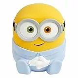 Paladone Minions Bob SquishyGlo Silikon-Nachtlicht, offiziell lizenziert, weiche Haptik, wiederaufladbare Lampe mit Auto-Off-Timer, für Schlafzimmer & Zuhause, Kinder & Erwachsene
