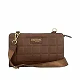 Remonte Damen Q0649 Umhängetasche, Leo-Print