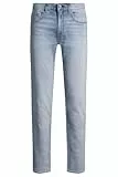 Hugo Herren Ash Jeans Trousers, Turquoise/Aqua, 32W / 32L