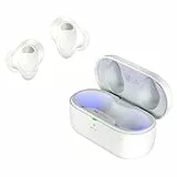 LG TONE Free T90S In-Ear Bluetooth Kopfhörer mit Dolby Atmos-Sound, MERIDIAN-Technologie, ANC (Active Noise Cancellation), UVnano & IPX4-Spritzwasserschutz - Weiß