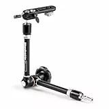 Manfrotto 244 Variable Friktionsarm mit Halterung (Schwarz) für Fotografen und Videografen