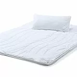 aqua-textil Ambiente 4 Jahreszeiten Steppbettdecke Set 155 x 200 cm mit 1x 40 x 80 cm Kopfkissen Winter Sommer