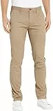 Tommy Hilfiger Herren Hose Core Bleecker 1985 Pima Cotton Chino, Beige (Batique Khaki), 34W/32L