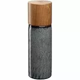LEONARDO HOME Matera Gewürzmühle, 1 Stück, Pfefferstreuer mit Keramikmahlwerk, zeitloser Salzstreuer, hochwertige Mühlen für exotische Gewürze, stilvolle Keramikmühlen, Höhe 17,3 cm, anthrazit, 025439