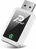 PWAYTEK 2 in 1 Wireless CarPlay Adapter, CarPlay Konvertiert Kabelgebunden zu Kabellos Dongle, Plug und Play Mini & Stabiler Kompatibel mit iOS 10+ und Autos ab 2017 (Weiß)