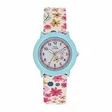 Prinzessin Lillifee Armbanduhr Mädchen Kinder Quarzuhr Analog, mit Textil Armband, Rosa, 3 bar Wasserdicht, Kommt in Uhren Geschenk Box, 2037724
