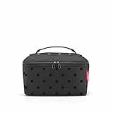 reisenthel beautycase Glossy dots Black - quadratischer Kulturbeutel, Gepäckorganisator, Kosmetiktasche