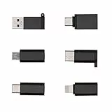 SZFUDIGO USB C auf Micro USB Adapter 6-Pack für Nexus 5/6 und andere Unterstützung von OTG-Funktion