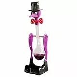 Mimoqk Drinking Bird Toy, Perpetual Motion Model, Desk Science Ornament, Glass Body Design, Bobbing Motion Effect, 18 x 3,9 x 4,5 cm, Bildungsphysik, Demonstration für Home Offices Party