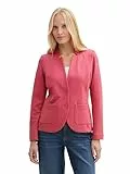 TOM TAILOR Damen 1038703 Blazer, 11016-Berry Red, L