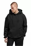 Urban Classics Basic Oversized Hoody Black, 3XL