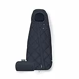 CYBEX Gold Fußsack Snøgga Mini 2, Für Babyschalen, Ab Geburt bis ca. 24 Monate, TOG 4, Ocean Blue (Blau)