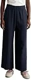 Marc OߴPolo Denim Damen Stoffhose mit elastischem Bund bequem, Blau (Blue Depths), L