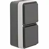 Hager BERKER Berk AP-Steckdose SCHUKO 47703525 2fach