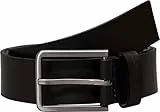 Calvin Klein Herren Gürtel 3,5 cm Essential Belt Ledergürtel, Schwarz (Black), 100 cm