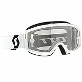 Scott Primal Clear MX Goggle Cross/MTB Brille weiß/klar Works