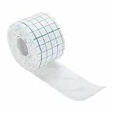Medizinisches Tape, atmungsaktives Klebeband, Vlies-Bandage zur Fixierung elastischer und wasserdichter Bandage für Nacken, Rücken, Schulter, Arme, Handgelenke, Oberschenkel, Knie