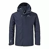 Schöffel Herren 3in1 Jacket Style Okere MNS, wasserdichte, atmungsaktive Outdoorjacke mit herausnehmbarer Fleecejacke, warme 3in1 Jacke mit verstellbarer Kapuze, navy blazer, 50