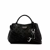 GUESS Damen Phoebe Girlfriend Satchel Ranzen, Schwarzes Logo