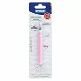 Stylex 26033 - Ewiger Bleistift in Rosa, radierbar, ca. 16 km Schreiblänge, ergonomischer Graphitstift ohne Anspitzen, ersetzt ca. 100 Bleistifte, flüssiges Schreiben für Schule, Uni oder Büro