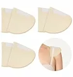 ValueBargain 3 Paar Schulterpolster Damen, 1,5 cm Dicke Schulterpolster mit Klettband Atmungsaktive Schwamm-Polster für Damen & Herren, Hohe/Niedrige Schultern, Blazer, T-Shirts