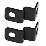 YINETTECH 2 Stück M8 Mini Motorrad Blinker Lichter Halterung für Motorrad Schwarz