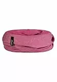 Sterntaler OCS Multifunktionstuch Melange – Mädchen Tuch aus Bio-Melange-Singlejersey – vielseitig tragbar als Mütze, Halstuch, Haarband & mehr – pink melange, Gr. 1