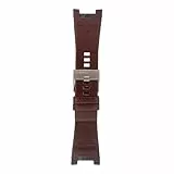 Diesel Armbanduhren für Herren 30mm, Braun Leder, original ersatzband für DZ1216