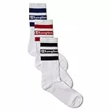 Champion Sportsocken Unisex für Erwachsene, Weiß (WW001), 39-42