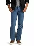 Wrangler Authentics Herren Regular Flex Jeans, Light Stonewash, 34W / 30L