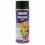 DUPLI-COLOR 733161 AEROSOL ART RAL 9005 tiefschwarz matt 400 ml
