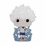 Funko Pop! Large Enamel Pin HUNTERxHUNTER: Killua Zoldyck Chase - Hunter X Hunter (HXH) Emaille-Nadeln - Niedliche Brosche Zum Sammeln - Für Rucksäcke & Taschen - Geschenkidee - Anime Fans