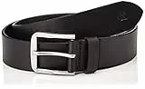 Calvin Klein Jeans Herren klassischer Schnalle, 35 mm Gürtel, Black, 120 cm