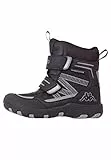 Kappa Unisex Kinder Blackpool Tex K Schneeschuh, Black Grey, 27 EU