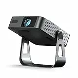 Smart Beamer Offizielle App Mini Projektor 4K mit Autofokus ＆ Trapezkorrektur, VOPLLS 700ANSI 1080P Full HD WiFi6 Bluetooth Beamer Klein Heimkino/Outdoor Projector für Handy (Schwarz)