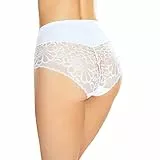 ELDAR VITA Damenslips Taillen Slips Miederslip Form-Slip Bauchweg Slip Shapewear S-3XL (White, M)