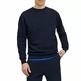 JACK & JONES Male Sweatshirt mit Rundhals Einfarbig Sweatshirt mit Rundhals