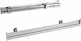 Bosch HEZ638000 Zubehör für Backöfen, Teleskopauszug 1-fach ebenenunabhängig, Edelstahl, Made in Germany