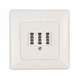 Telefondose TAE NFN - 3x6 - Anschlussdose - 1x Telefon + 2X Nebenstelle Fax AB Modem NTBA DSL-Splitter - weiß - Unterputz UP - mit Abdeckung