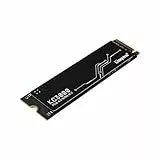 Kingston KC3000 PCIe 4.0 NVMe M.2 SSD - Hochleistungsspeicher für Desktop- und Laptop-PCs -SKC3000S/512G, Schwarz, 512GB